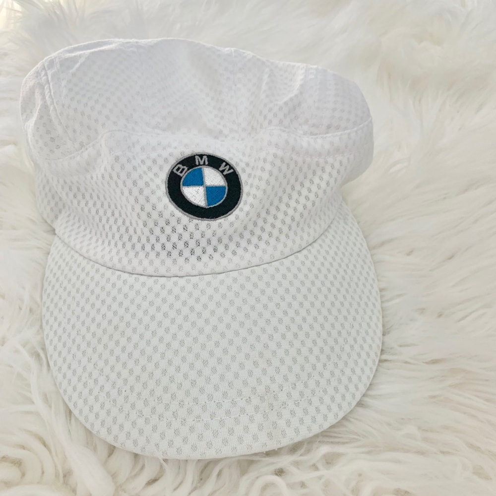 BMW Lifestyle hat. Mesh.  (rare). White. Women’s